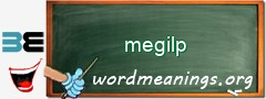 WordMeaning blackboard for megilp